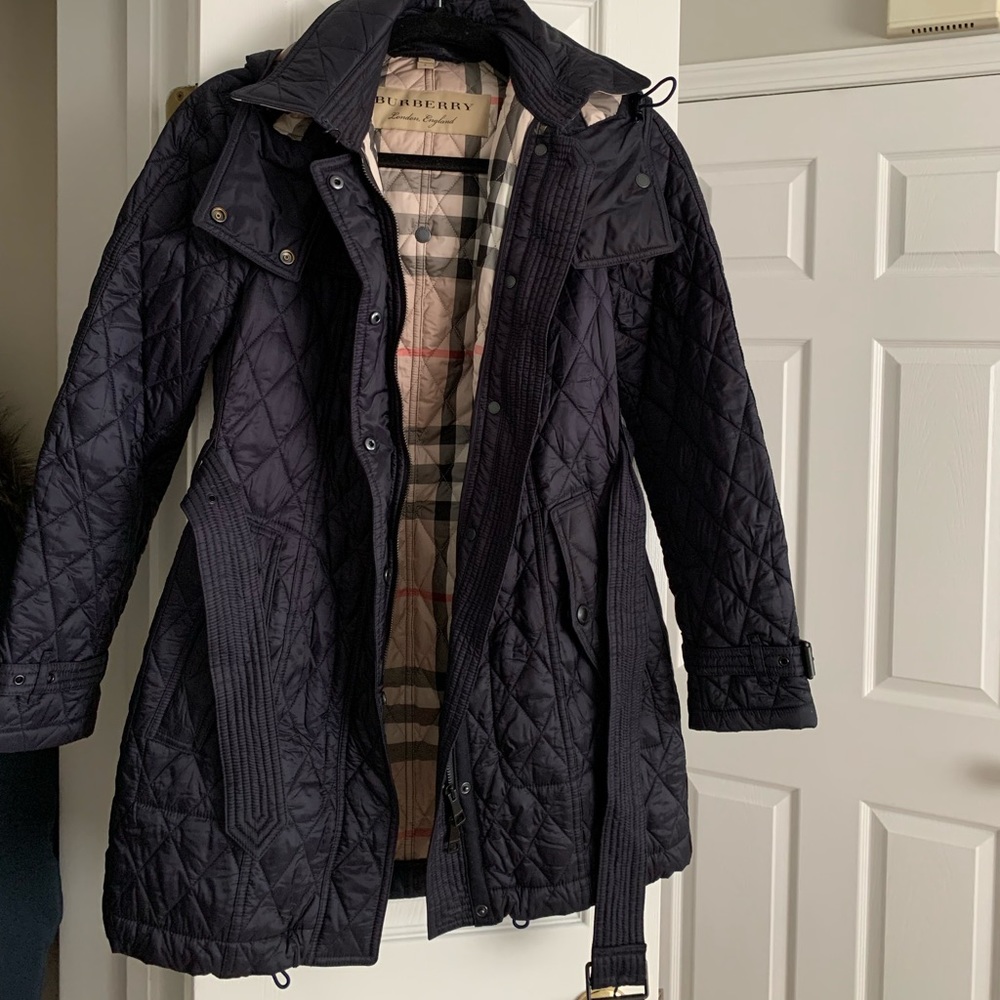 Authentic Burberry quilted coat